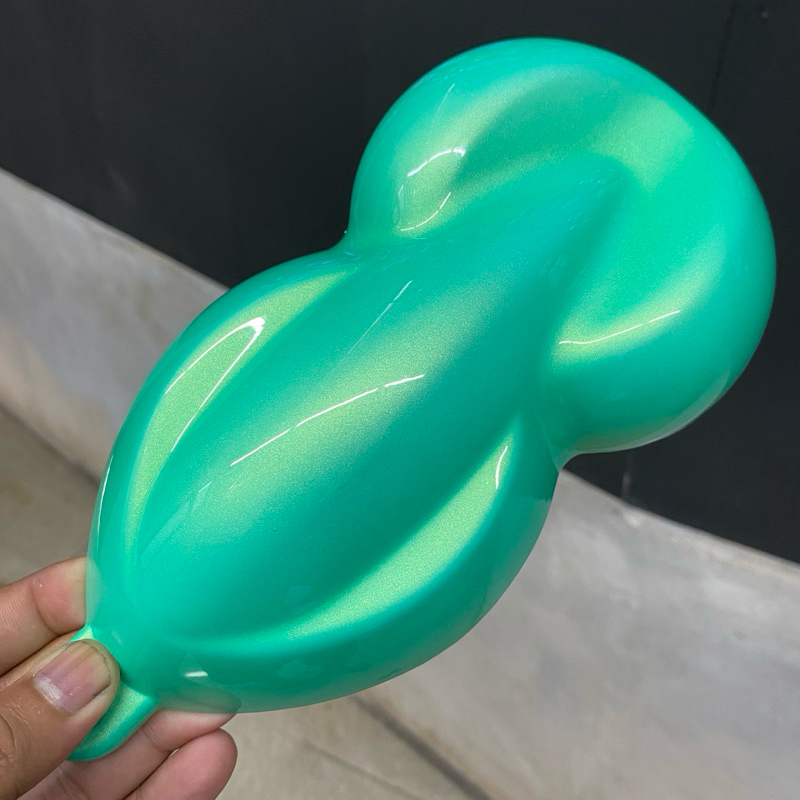 CAT ALIEN GREEN CAT FULL PU/CAT MOTOR HIJAU