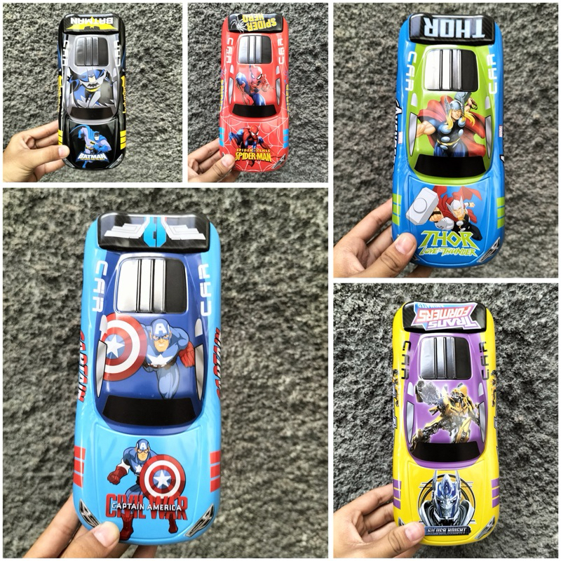 

P/c kotak pensil kaleng mobil K905