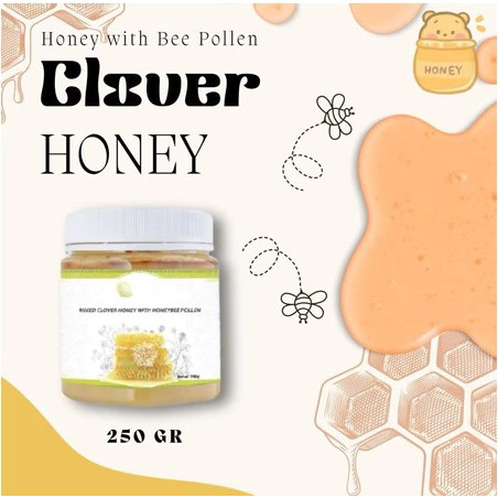 

Clover Honey madu New Zealand Ori HDI