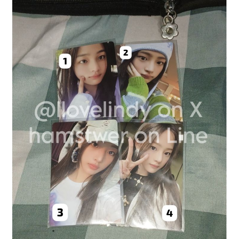 pc photocard minji newjeans official