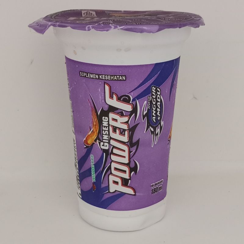 

Power F Minuman Gingseng Cup 24 x 180ml