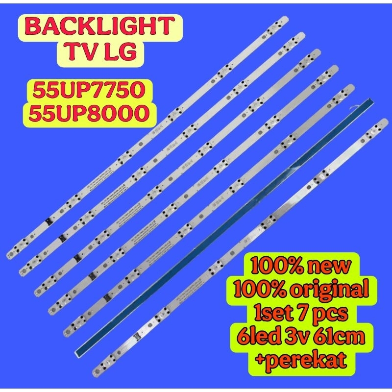 LAMPU LED BACKLIGHT BL TV LG 55UP7750 55UP8000