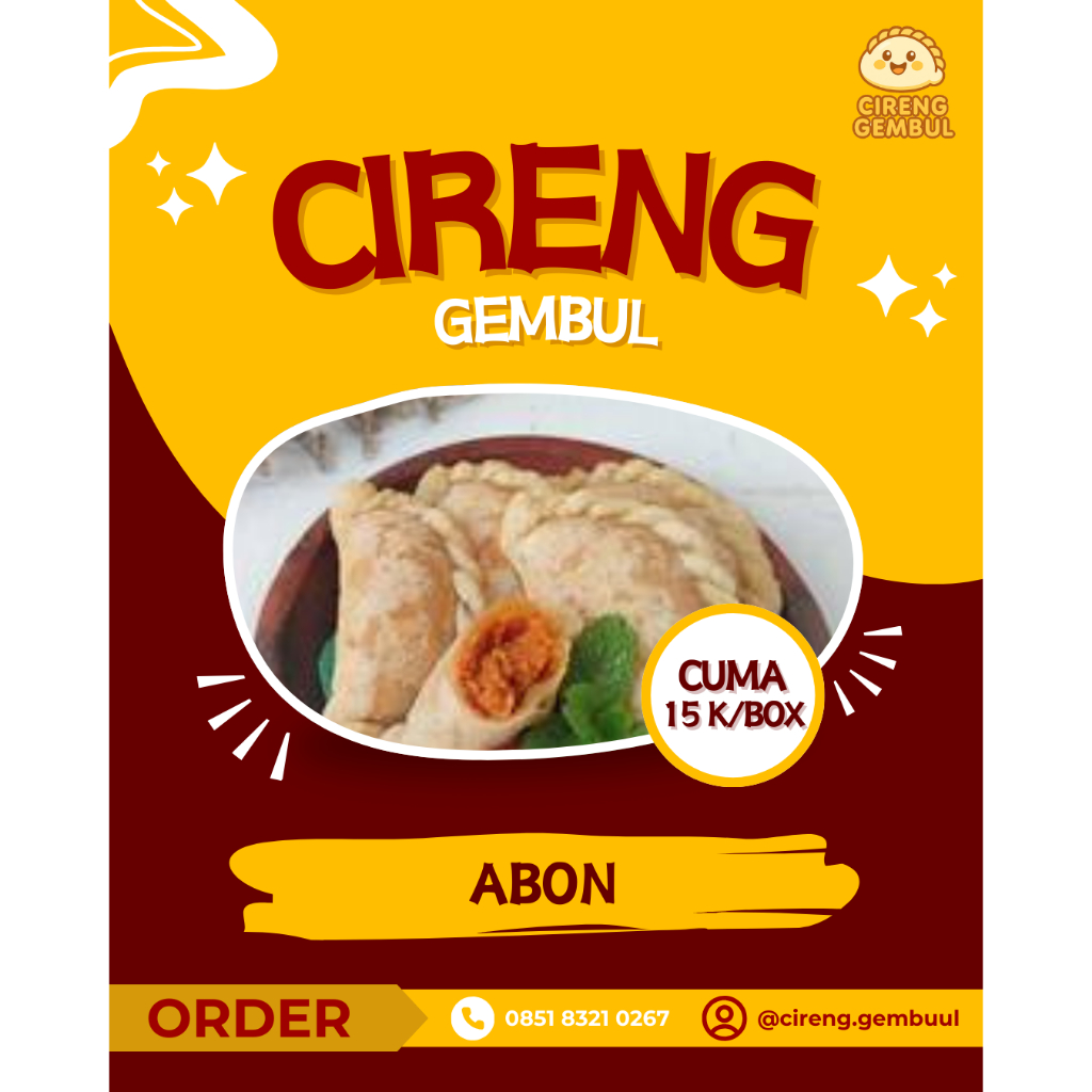 

Cireng Isi Abon - 5 Pcs Per Box
