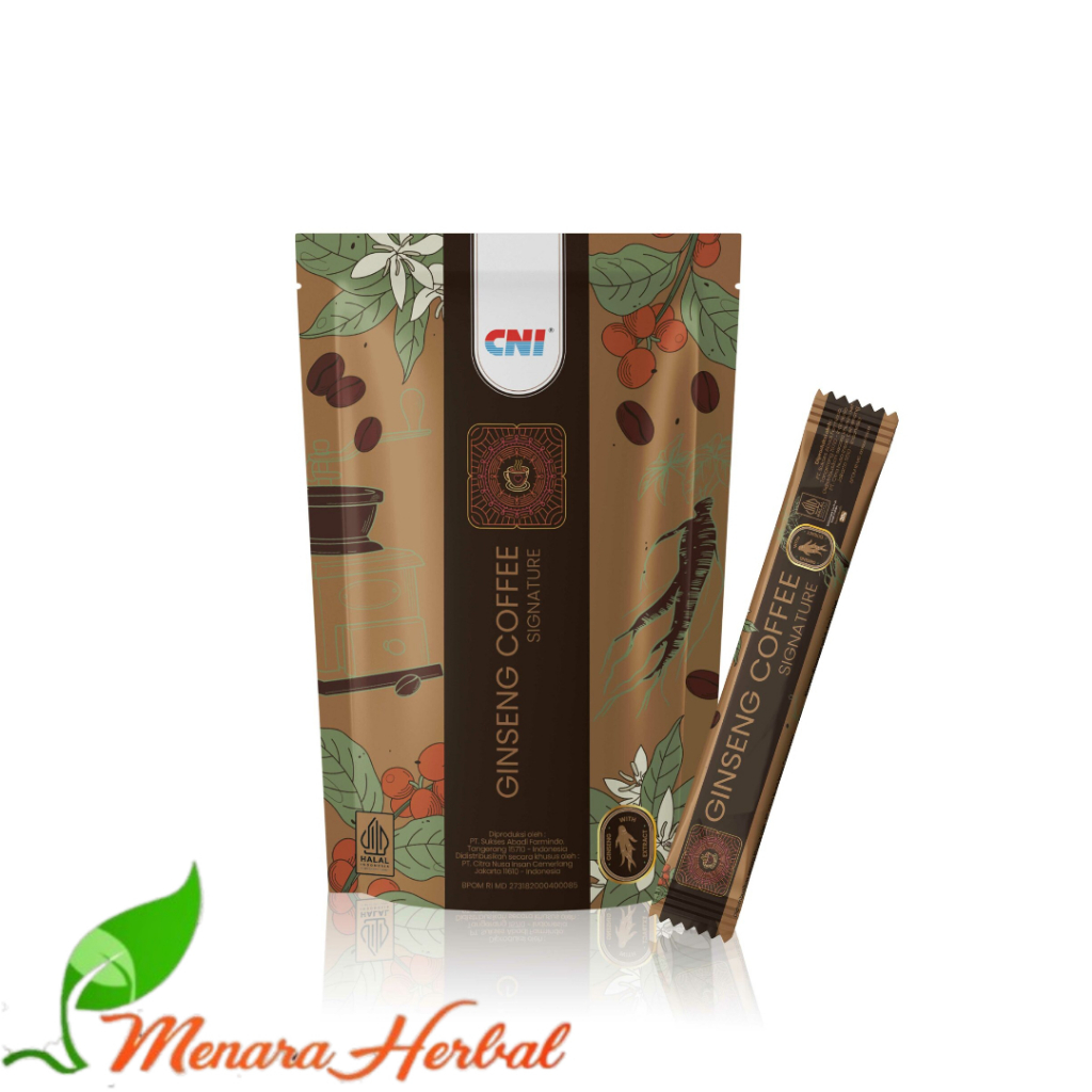 

Ginseng Coffee Signature | CNI Signature Per Pouch 10 Stik