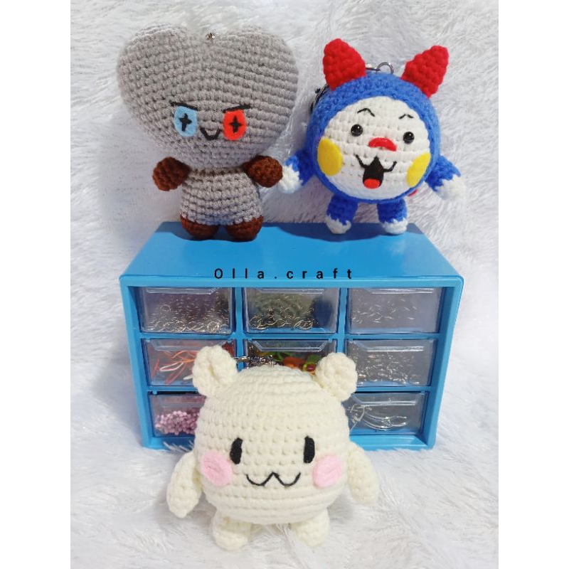 TRUZ Treasure crochet//bag charm truz treasure