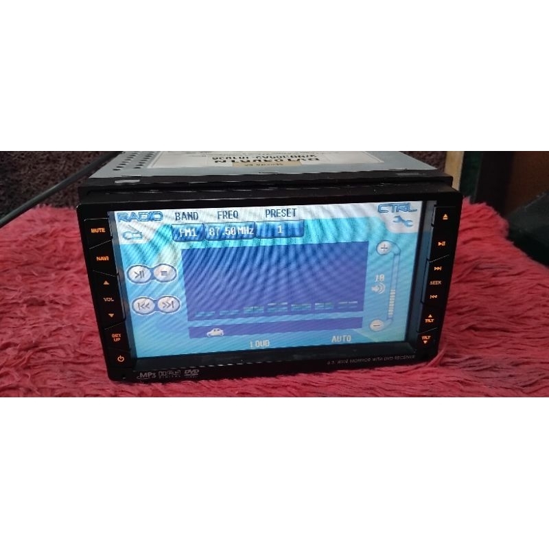 head unit dabeldin standar mobil nissan serena DVT838BTN