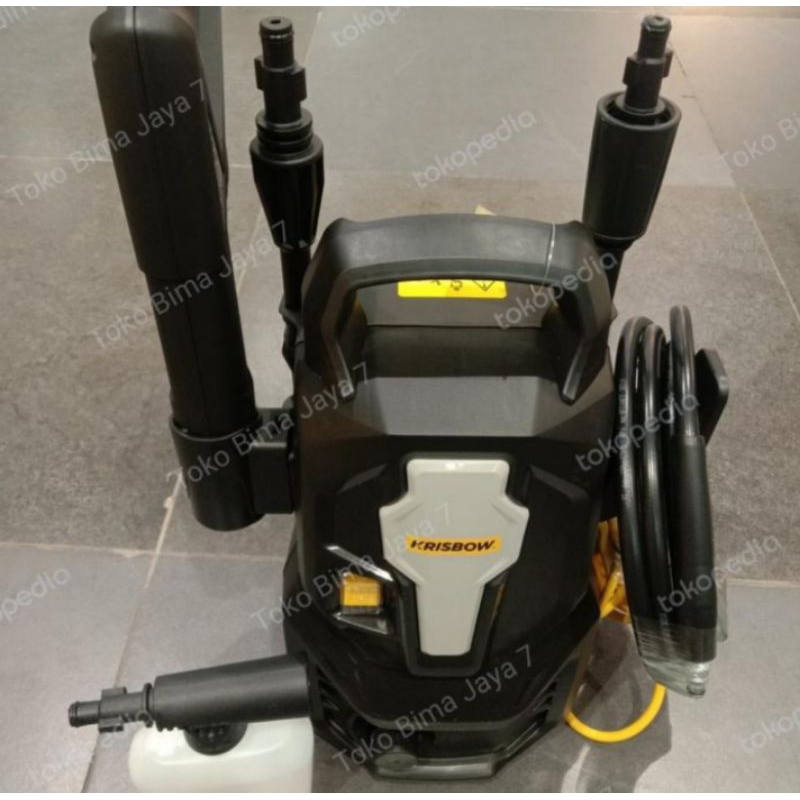 Krisbow high pressure cleaner 90 bar/ jet pump water/ semprotan air / high pressure cleaner power je