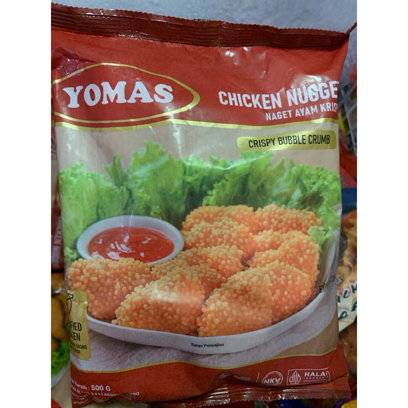 

Yomas Nuget Crispy 500gr