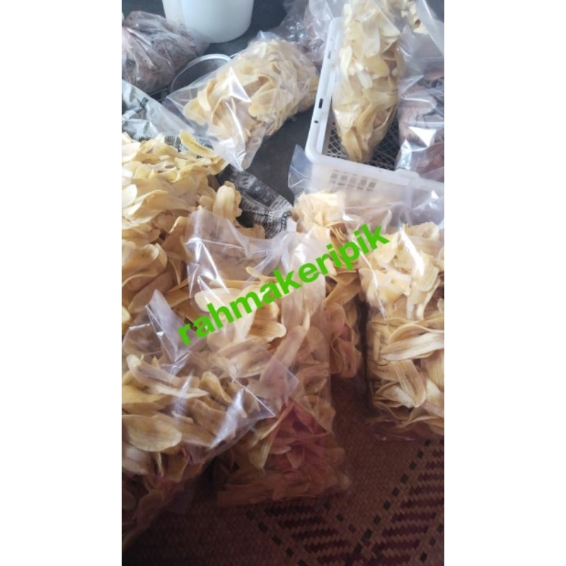 

KERIPIK PISANG ORIGINAL ASIN GURIH 1KG JAJANAN MAKANAN CEMILAN RINGAN