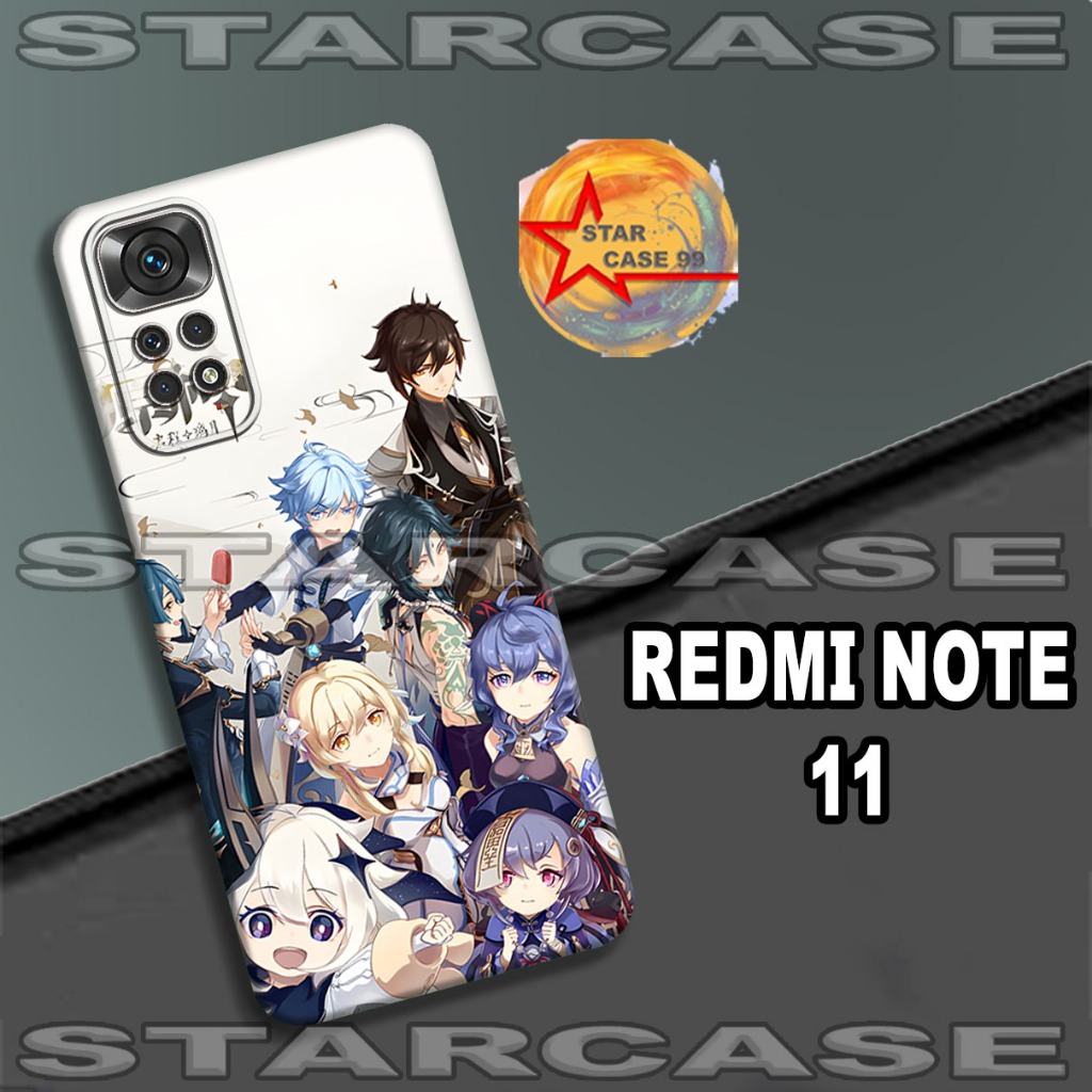 Softcase redmi note 11 /S40/Motif anime/case redmi note 11/casing redmi note 11/silikon