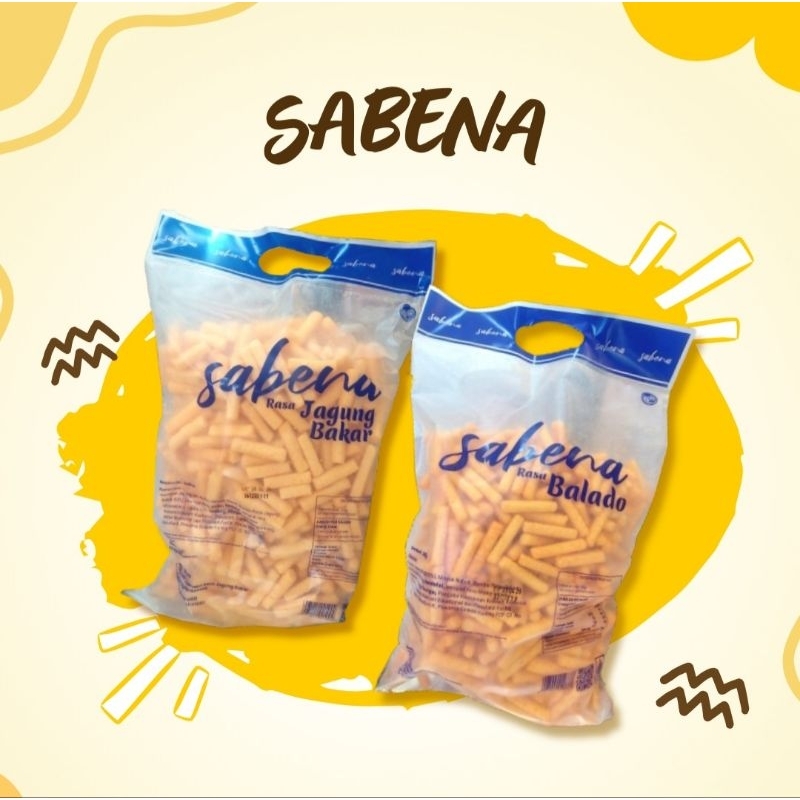 

Sabena Stik Ekonomis | Isi Banyak, Harga Hemat | Snack Stik Renyah Rasa Balado dan Jagung Bakar | Stick Jagung | Snack Murah Makassar