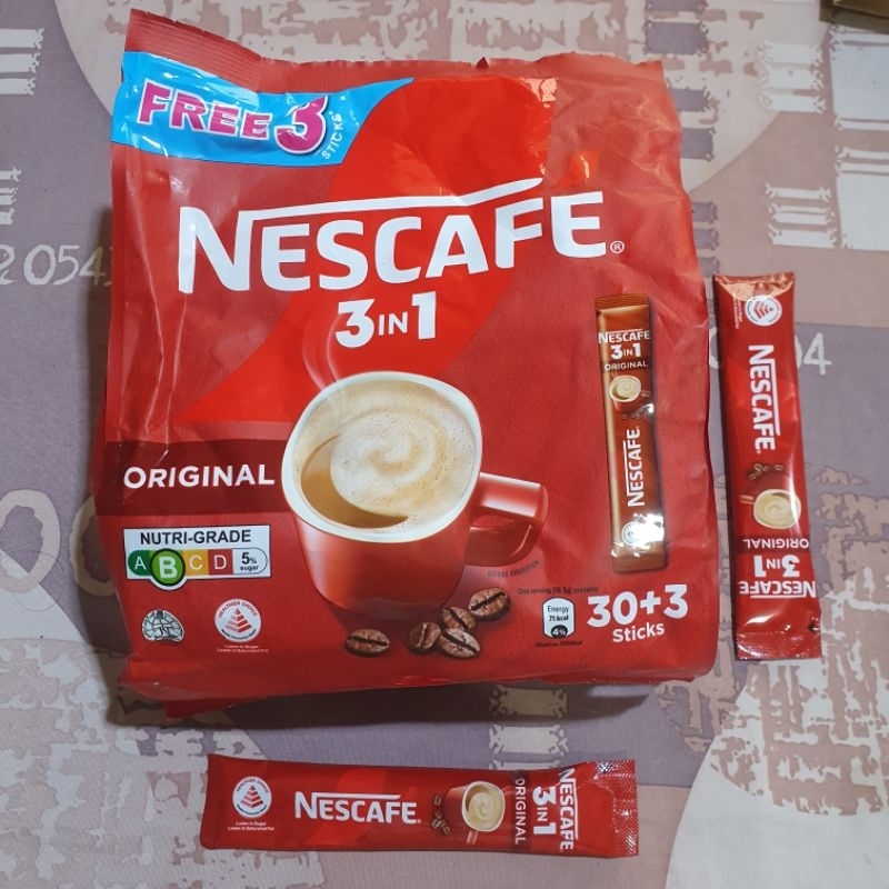 

Nescafe 3 in 1 original stik Singapore