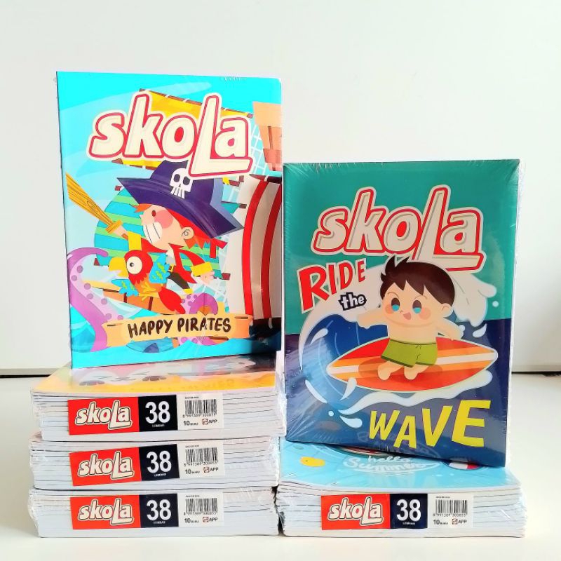 

Ay00! Buku Tulis Skola 38 Lembar Karakter ( Pak 10 Buku ) [ Original ]