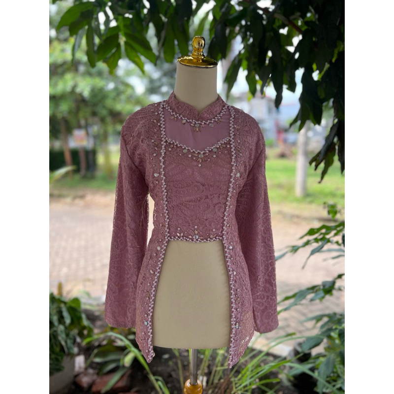 KEBAYA HIJAB SANGHAI ROSEGOLD,KEBAYA HIJAB MODERN,KEBAYA KUTUBARU MODERN,KEBAYA HIJAB,KEBAYA WISUDA