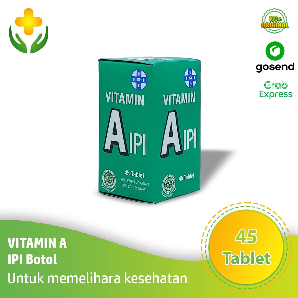Vitamin A IPI 45 Tablet - Vitamin Kesehatan Mata