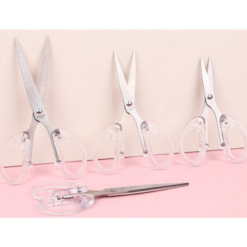 

Gunting Transparan Bening Multifungsi / Gunting Transparan / Gunting Kertas Transparan Pemotong Kertas Scrapbooking