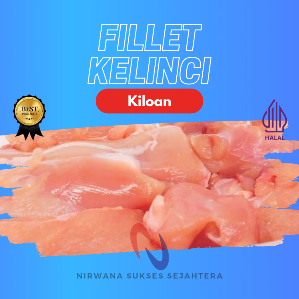 

FILLET KELINCI PEDAGING / BONELESS RABBIT MEAT