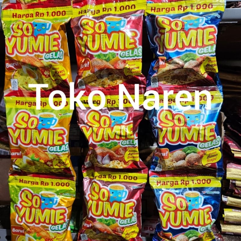 

SO YUMIE 1RENCENG ISI BERAT 30gr perBUNGKUS