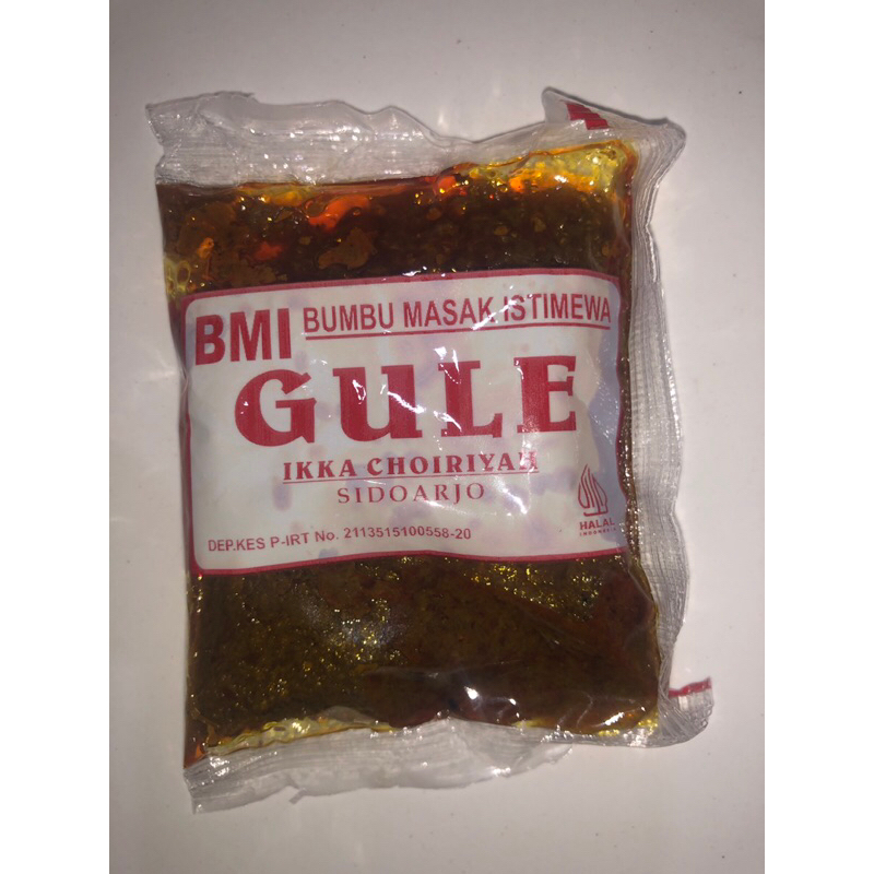 

GULE - bumbu masak bmi / bmn / bmm