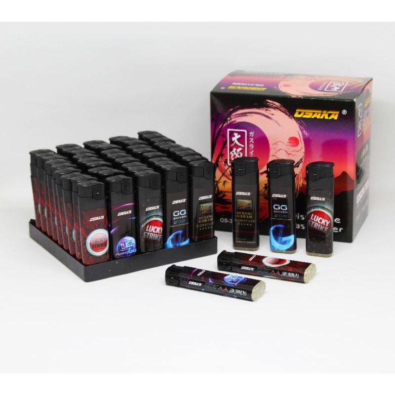 Korek Api Gas Magnet Osaka isi 50 pcs