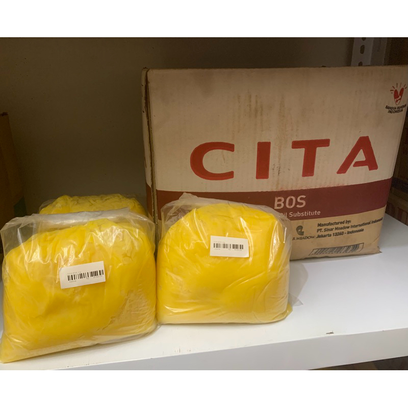 

Cita Butter Oil Substitute BOS Pengganti Minyak Mentega Repack 500gr