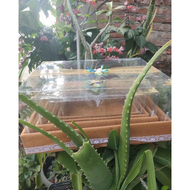 

Kotak Seserahan Pernikahan Set Lengkap isi 4 Box Hantaran Parcel Mika