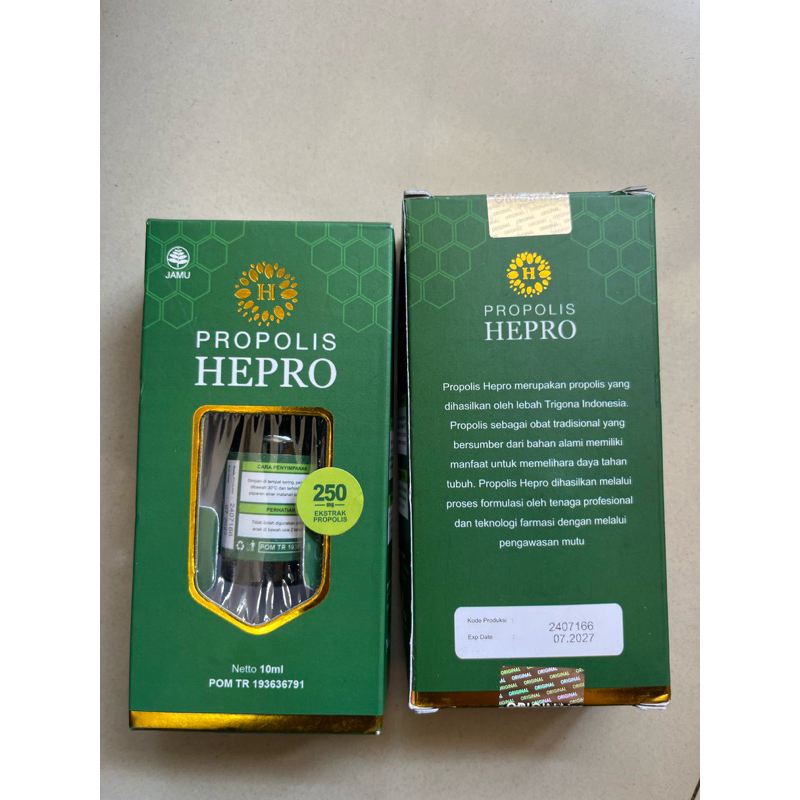Propolis Hepro Trigona Asli Indonesia