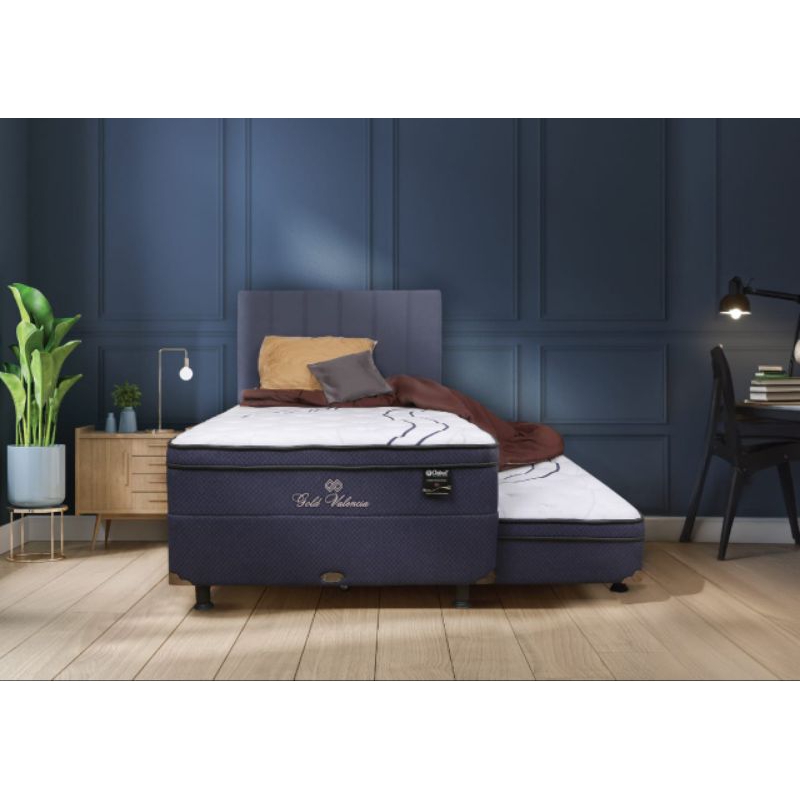 spring bed sorong twin central gold valencia