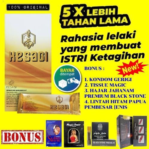KESAGI 100% Asli MADU obat KUAT PRIA TAHAN LAMA OBAT EJAKULASI DINI KUAT TAHAN LAMA PRIA Herbal Stam