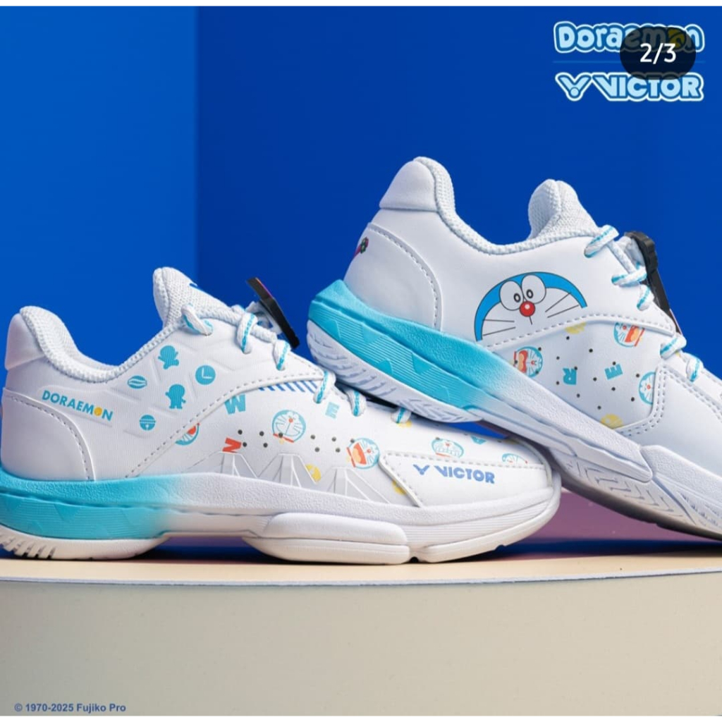 Sepatu Badminton VICTOR Junior DORAEMON