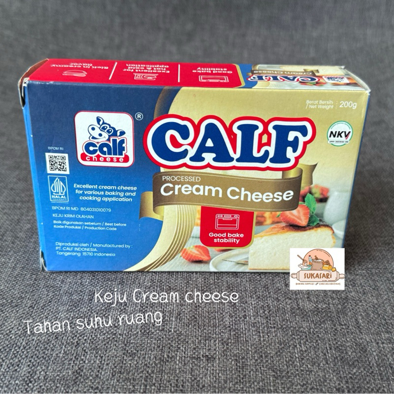 

Calf Cream Cheese 200gr Keju krim oles filling spread