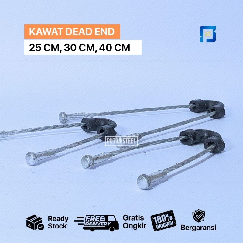 Kawat Dead End / Kawat Seling Clamp Fixed / Aksesoris Tiang Fiber Optik