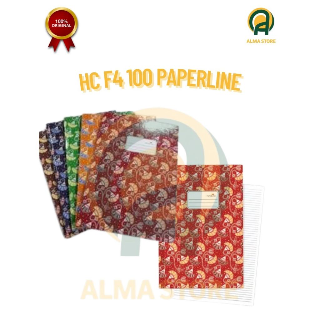 

Hard Cover F4 100 Paperline