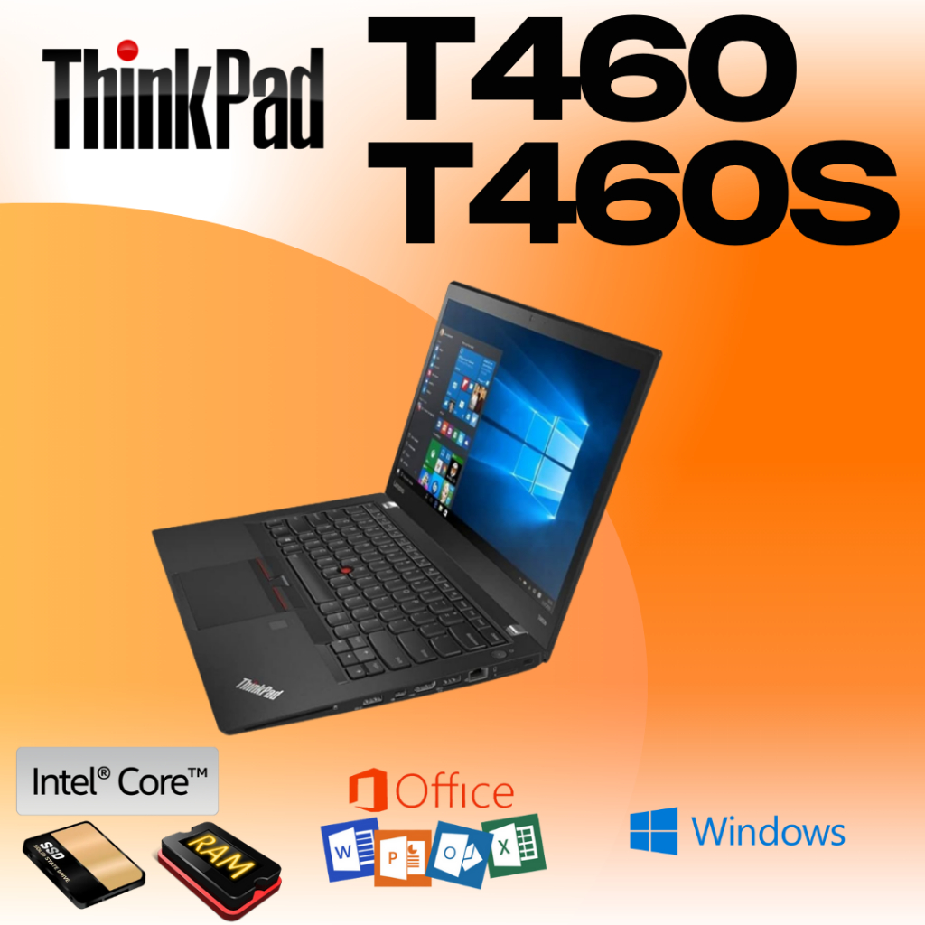 laptop lenovo thinkpad T460 T460S | i5 gen 6 | 16GB | 512GB