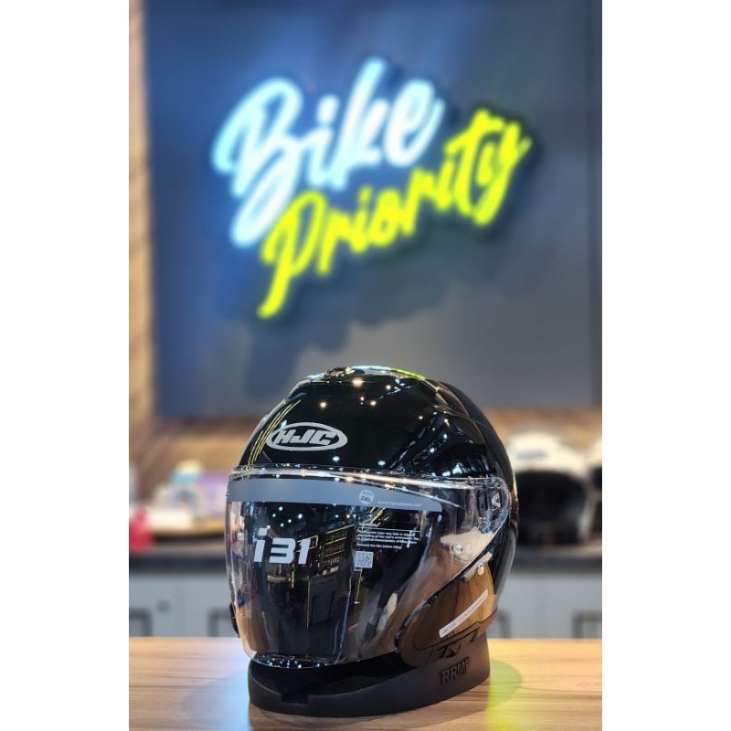 HJC i31 Black SNI Helm Half Face