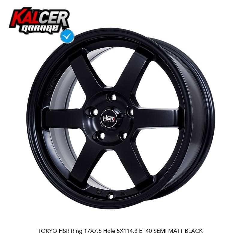 VELG HSR TOKYO RING 17  UNTUK RUSH INNOVA EXPANDER DLL BLACK