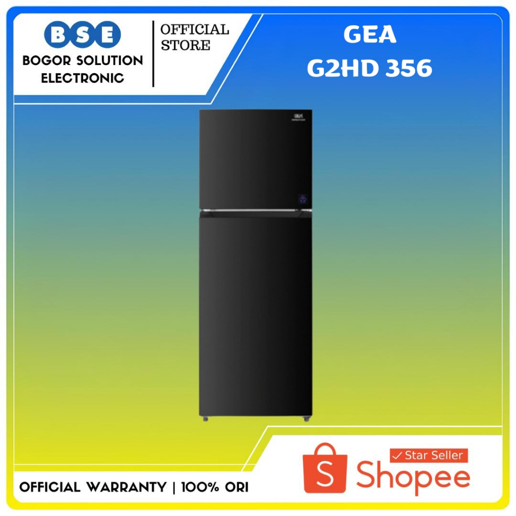 Kulkas Inverter Compressor GEA 356 Liter Kulkas GEA G2HD-356 Total No Frost 2 Pintu