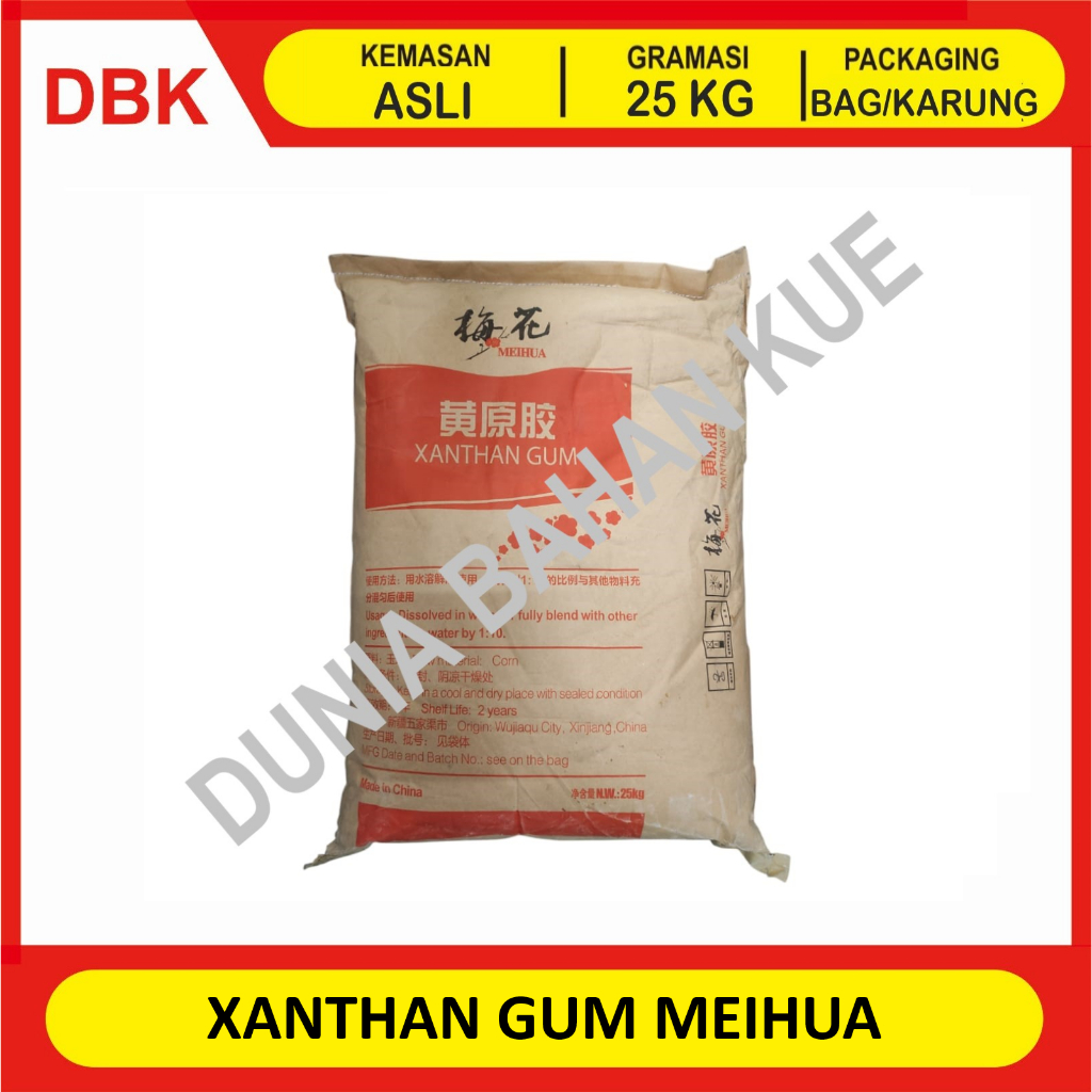 

XANTHAN GUM / XANTAN GUM / PENGENTAL FOOD GRADE 25 KG