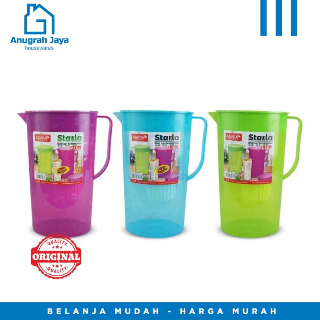ASVITA Teko Air Starla Diffuser 2.15L Eskan Water Jug Food Grade EIS 2.15