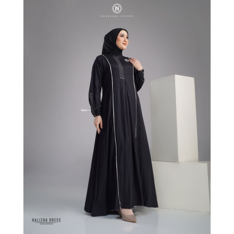 HALIZHA DRESS✓DRESS RAYON PREMIUM✓NADHEERA LUXURY