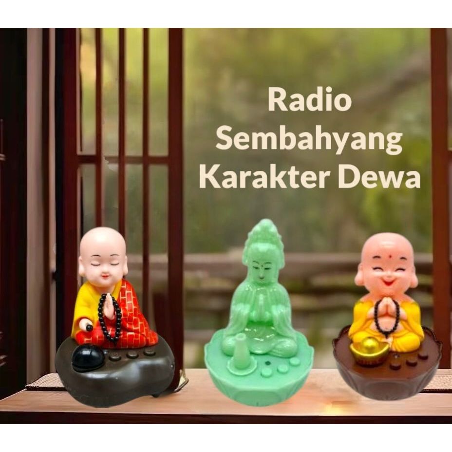 Radio Lagu Sembahyang Altar Buddha Biksu USB Charge