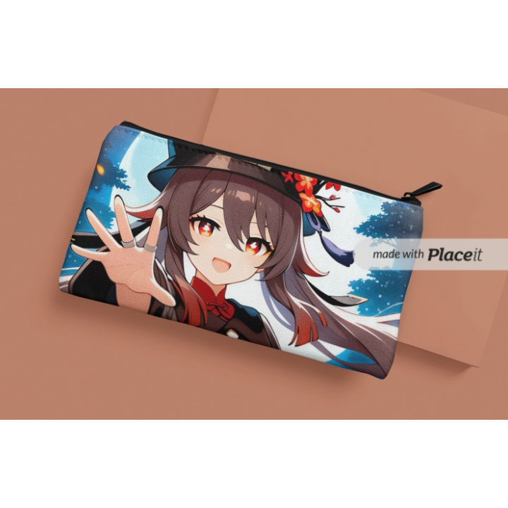 

PENCIL CASE ANIME HUTAO GENSHIN IMPACT / TEMPAT PENSIL HU TAO GESHIN IMPACT