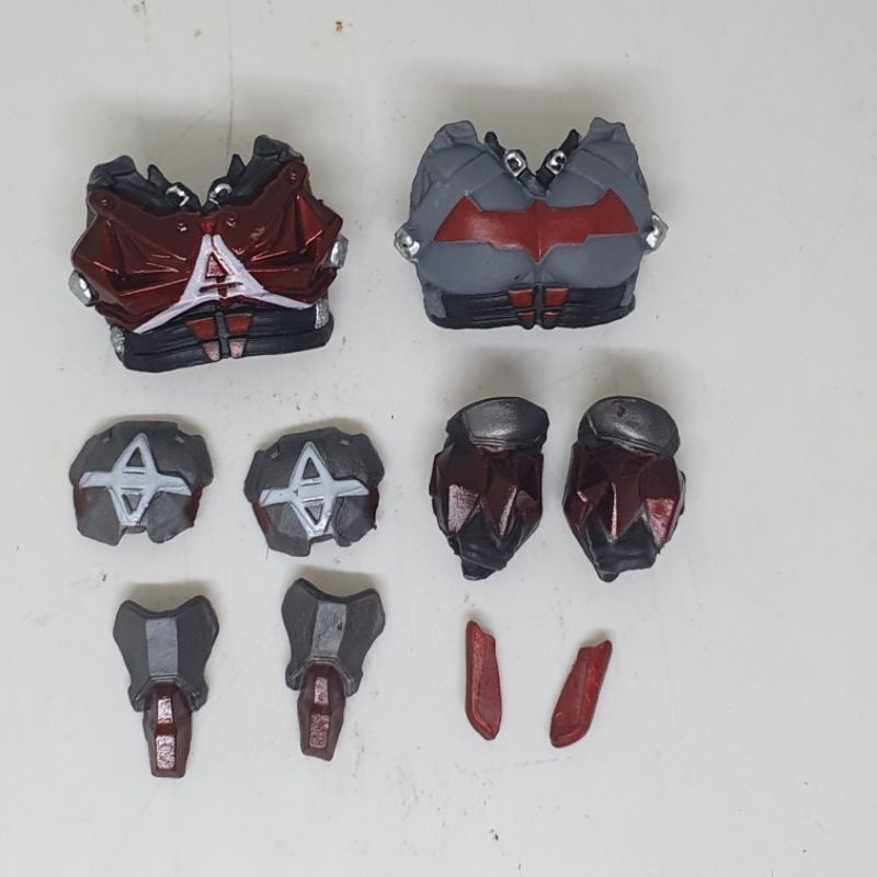 Revoltech Accesories Arkham Knight Red Hood Jason Todd Batman Family Bootleg kitbash 1/12
