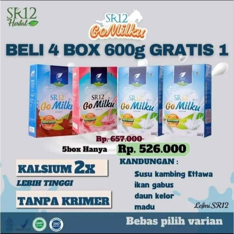 

GOMILKU BELI 4 BOX FREE 1 BOX