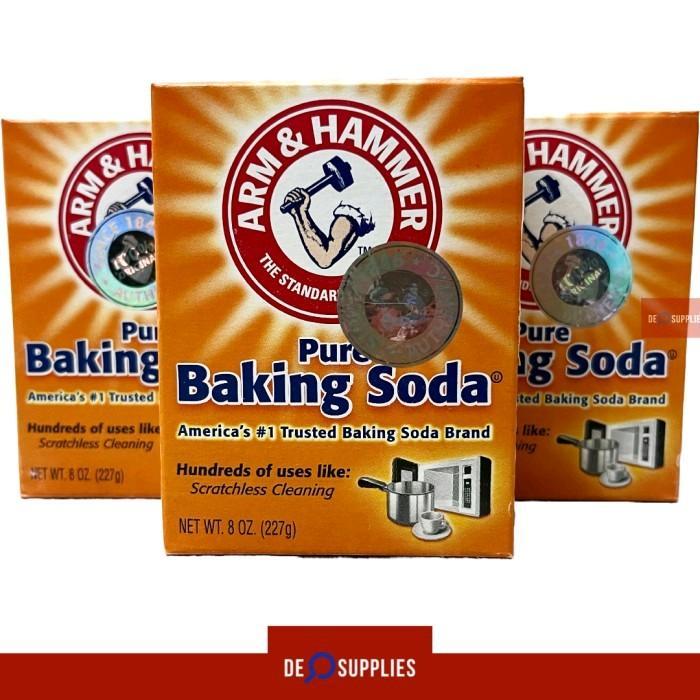 

Arm & Hammer Pure Baking Soda 227gr - Arm Hammer Soda Kue USA Sodium