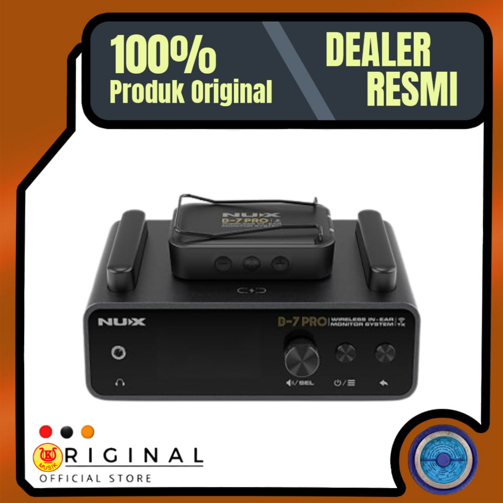 Nux B-7 Pro / Wireless in Ear Monitor System / Professional Personal Wireless In Ear Monitor System