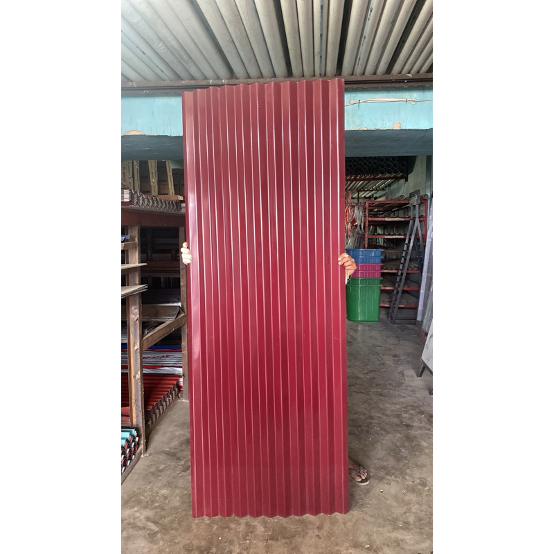 seng gelombang bahan galvalum tebal 0,2mm panjang 2,1 mtr / 7 kaki