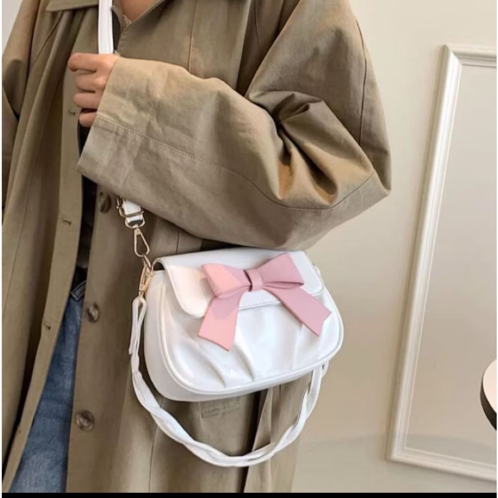 TAS SELEMPANG WANITA PITA - TAS WANITA KEKINIAN - SLING BAG WANITA - TAS SHOULDERBAG WANITA TAS BAHU