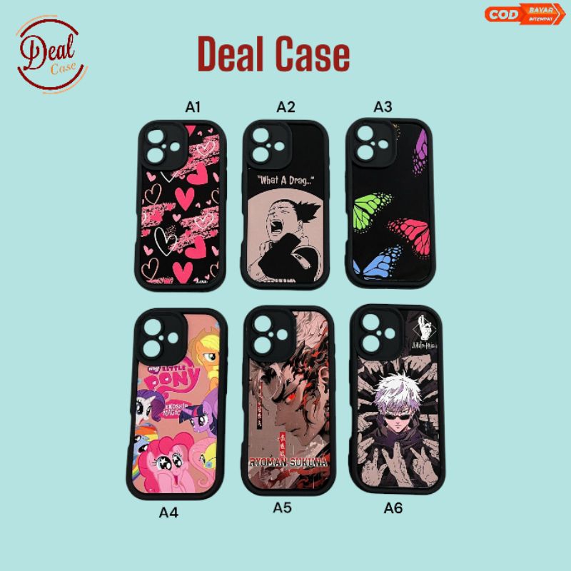 Case Hp Tipe IPHONE 16  / Clear Case / Case Bening / Clear Case Gambar / Case 2D / Case Polos / Soft