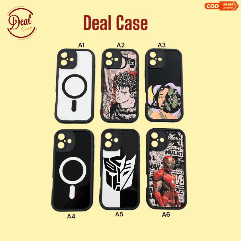 Case Hp Tipe IPHONE 16 PLUS/ Clear Case / Case Bening / Clear Case Gambar / Case 2D / Case Polos / S